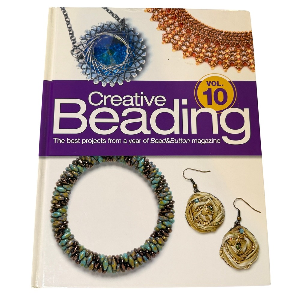 Creative Beading Vol 10 Bead&Button Magazine 75 Projects HB Jewelry Making